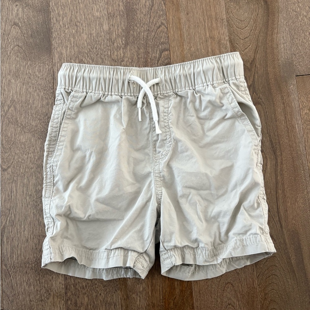 Old Navy Beige Elastic Shorts
